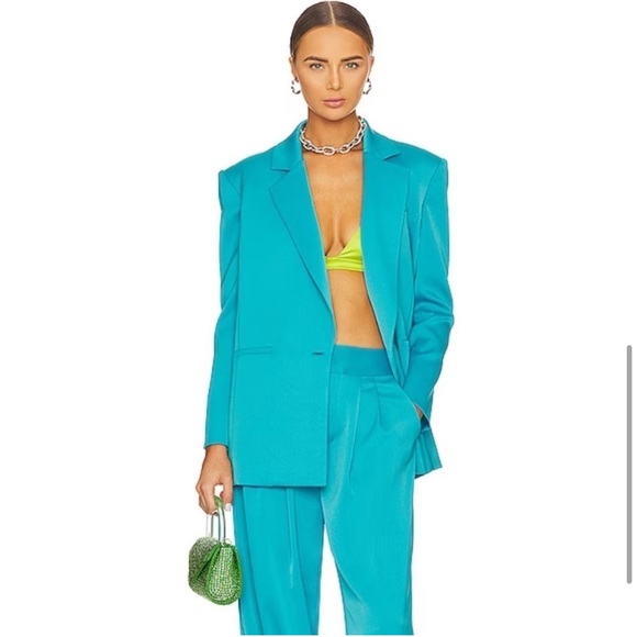 Alice + Olivia Blue‎ Shan Blazer - Picture 5 of 12